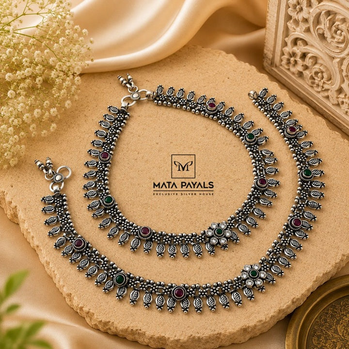 Fabulous Oxidised Anklet