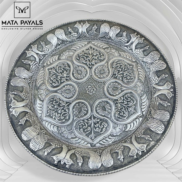 Oxidised Pooja Plate