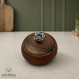 Wooden Kum Kum Box