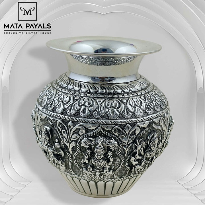 Oxidised Silver Kalasa