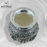 Oxidised Silver Kalasa
