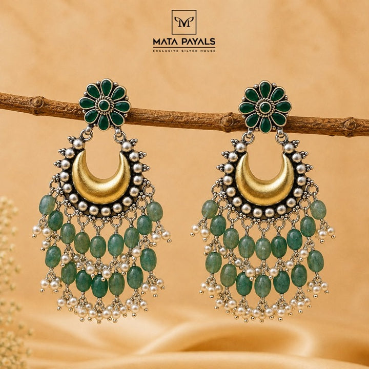 Bridal Cut Stone Chandbali