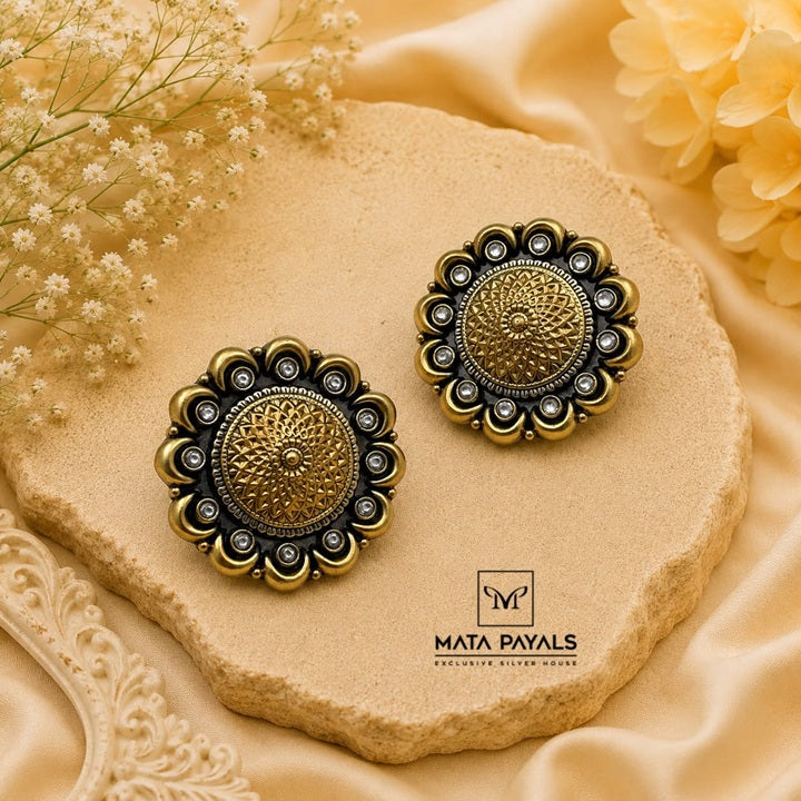 Heritage Kundan Stud