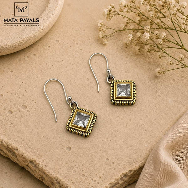 Small Dual Tone Tiny Hanging