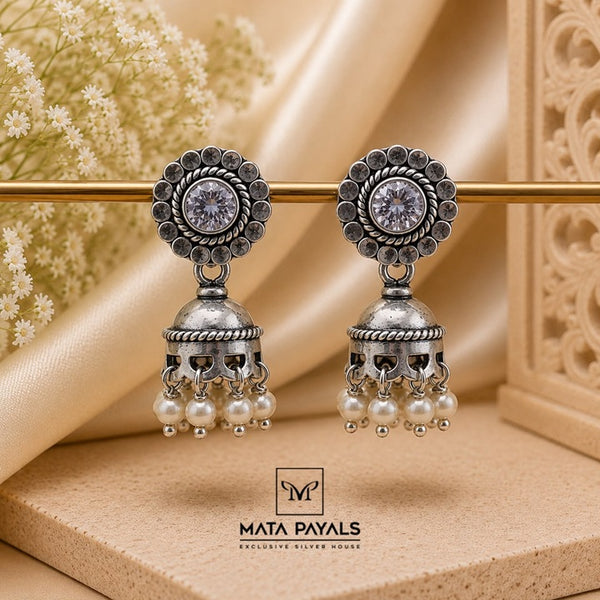 Cute Oxidised Jumka