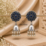 Attractive Navy Blue Jumka