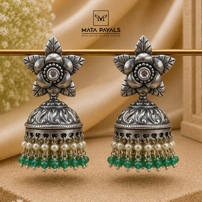 Well Designed Floral Jumka