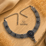 Breathtaking Cut Stone Necklace