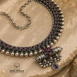 Spectacular Oxidised Necklace