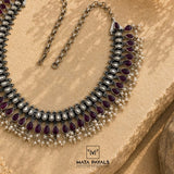 Standard Dark Pink Necklace