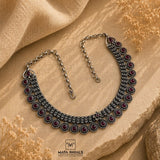 Heritage Dark Pink Necklace