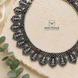 Traditional Oxidised Necklace