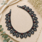 Sensational Coral Lakshmi Necklace