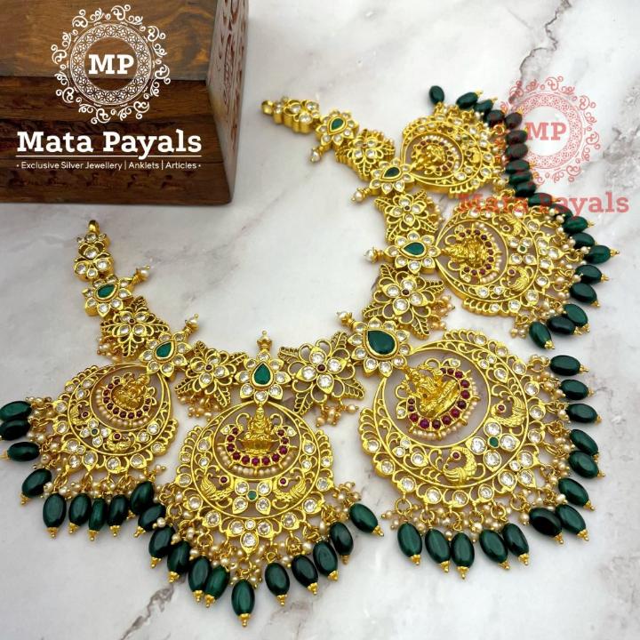 Astounding Maha Lakshmi Temple Necklace