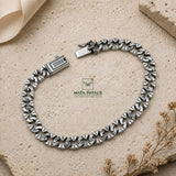 Fancy Oxidised Bracelet