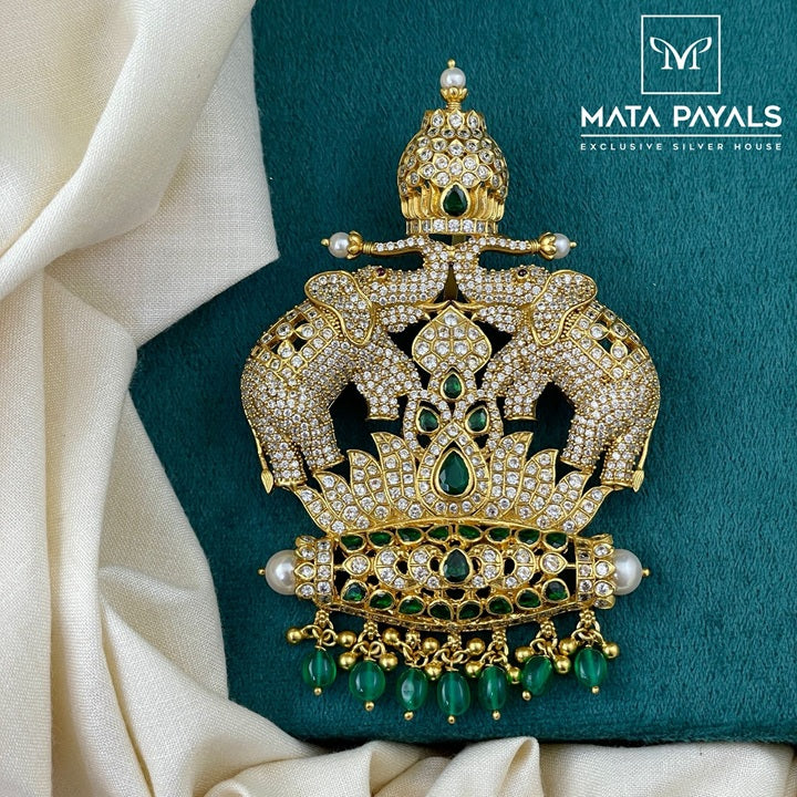 King Crown Zircon Pendant