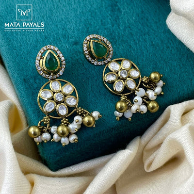 Floral Moissanite Hanging