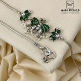 Butterfly Kundan Anklet
