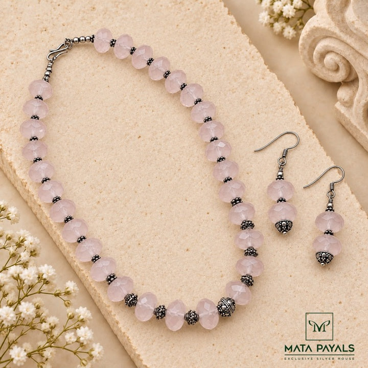 Superior Rose Quarts Beads Hara