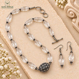 Impeccable Silver Neckset