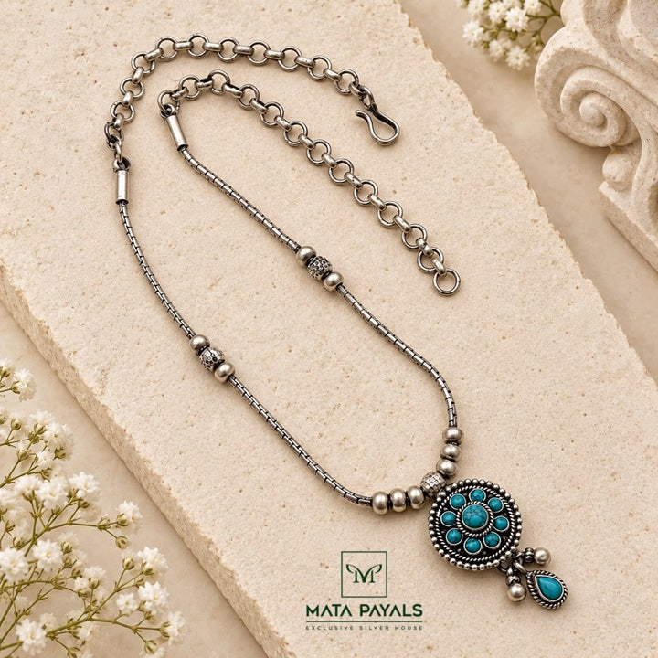 Turquoise Pendant Chain