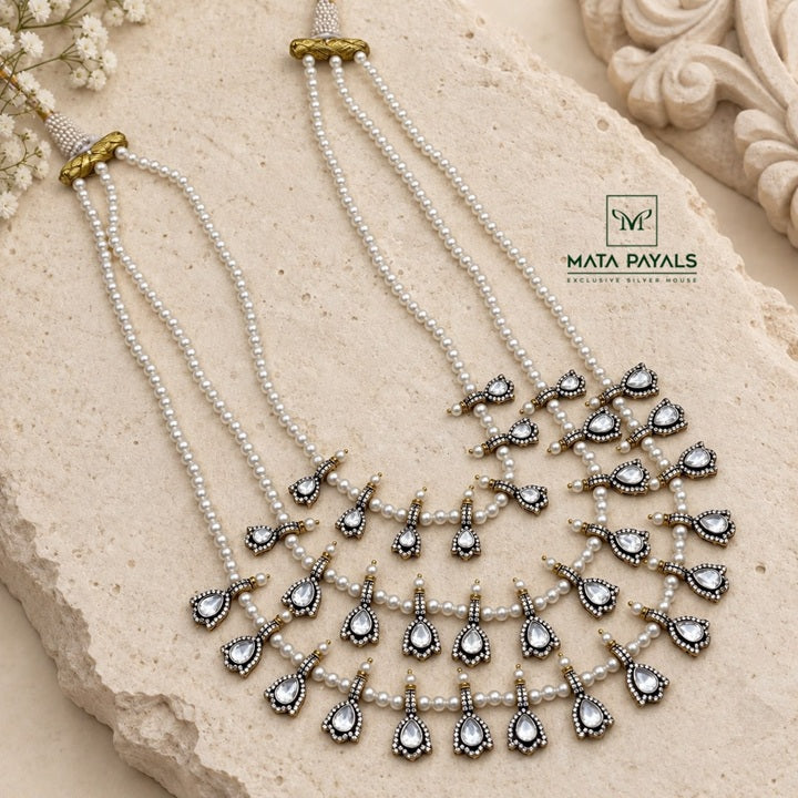 Gorgeous Silver Long Hara