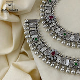 Fabulous Cut Stone Anklet