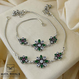 Ancestry Oxidised Anklet