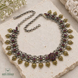 Elegant Dual Tone Necklace