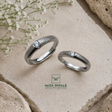 Simple Stone Couple Ring