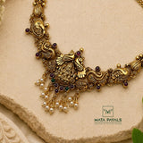 Traditional Lakshmi Gold Plated Necklace