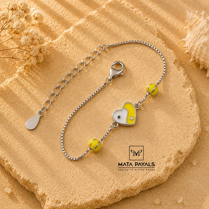 Attractive Enamel Baby Bracelet