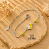 Attractive Enamel Baby Bracelet