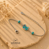 Gorgeous Rhodium Baby Bracelet