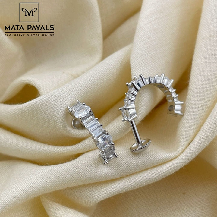 Ravishing Zircon Hoop
