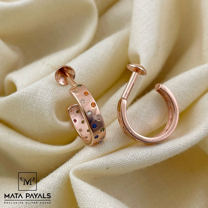 Fabulous Rose Gold Hoop