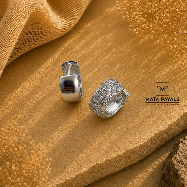 Exclusive Silver Zircon Bali