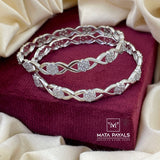 Shiny Zircon Bangle