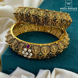 Luxurious Lakshmi Coin Bangle