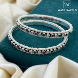 Fabulous Cut Stone Bangle