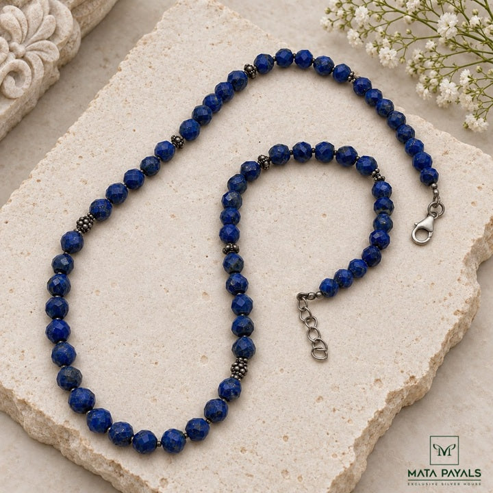 Oxidised Beads Neckchain