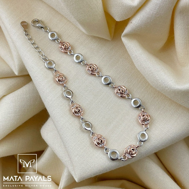 Impressive Dual Tone Bracelet
