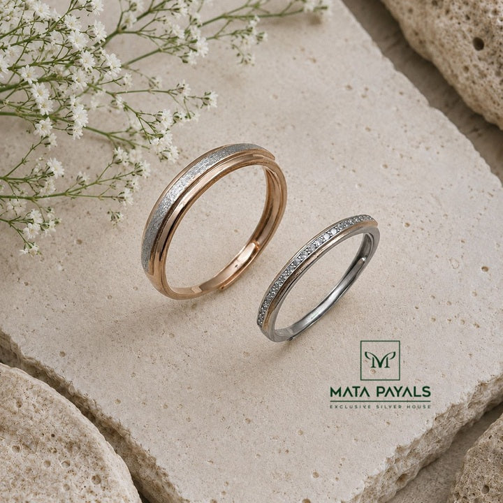 Dual Tone Couple Ring