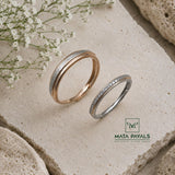 Dual Tone Couple Ring