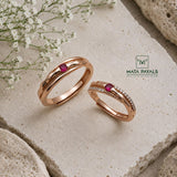 Fabulous Pink Couple Ring
