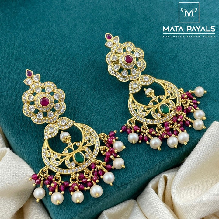Bride Zircon Gold Polish Hanging