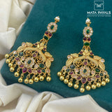 Lovely Peacock Kemp Earing