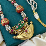 Essential Gold Plated Kundan Mini Hara