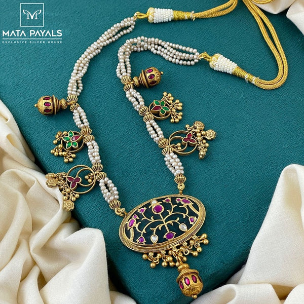 Artistic Kundan Mini Hara