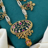 Artistic Kundan Mini Hara